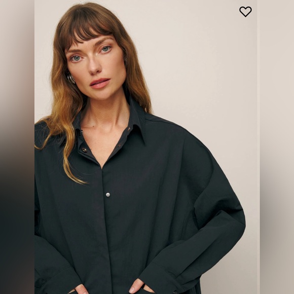 Reformation Layne Jacket | black 🎉NWT🎀 - Picture 4 of 8